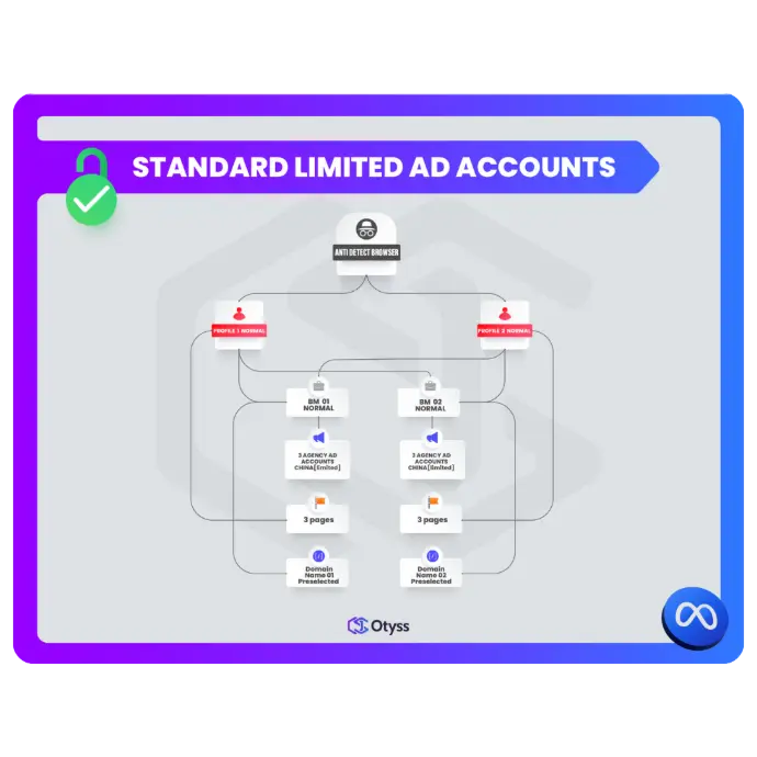 Standard limited ad accounts