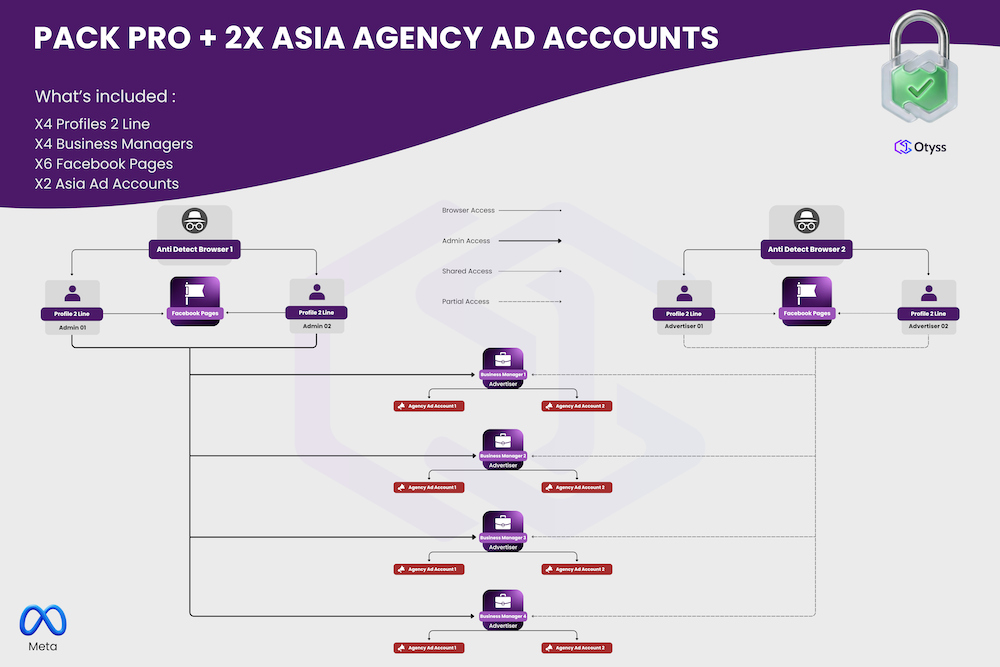Pro + 2X Asia Agency Ad Accounts ( DO NOT SELL THIS )