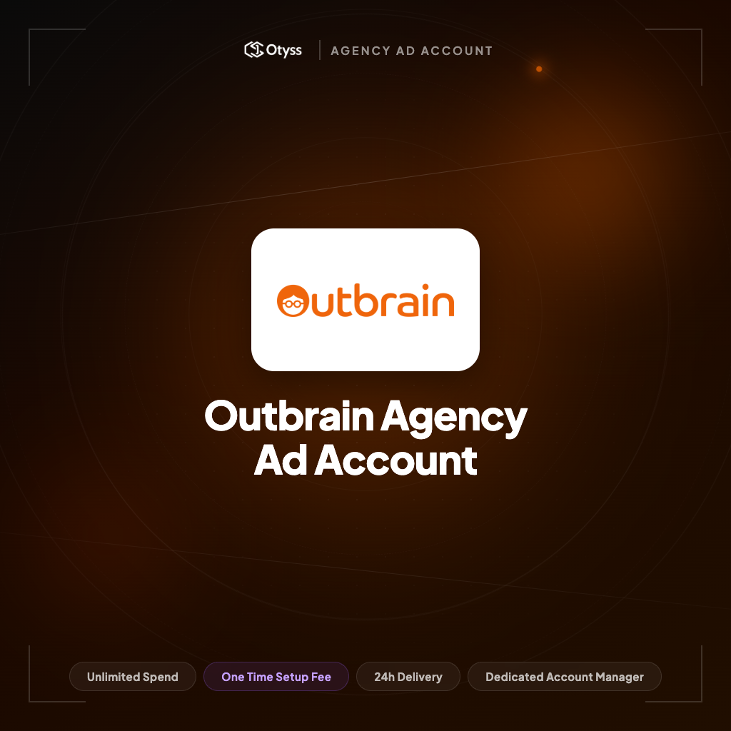 Outbrain Agency Ad Account (DO NOT SELL THIS !!)
