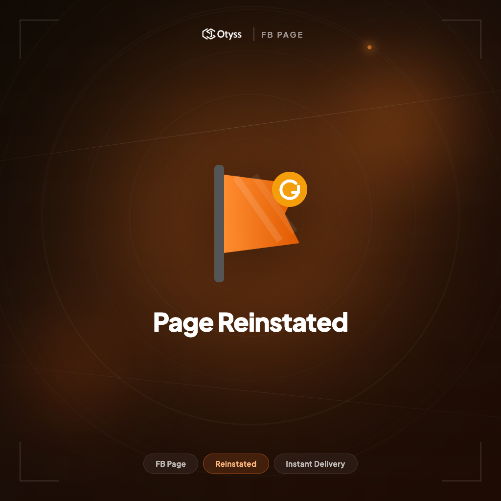FB Page Reinstated
