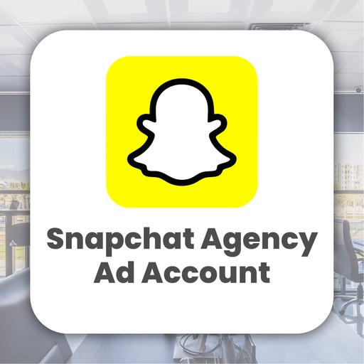 [AA] Snapchat Agency Ad Account – Asia / White hat - Top-Up Fee 6% (one time payment)